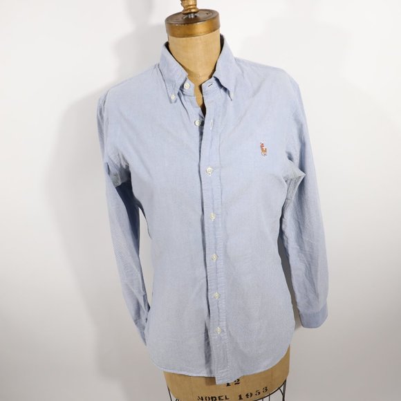 Ralph Lauren denim polo long sleeve - Picture 1 of 7
